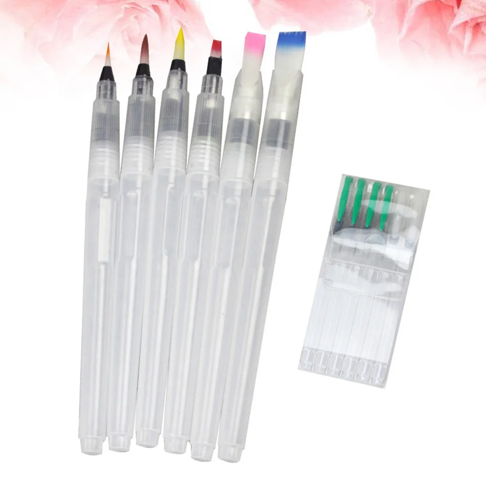 Brush Watercolor Water Penpensbrushes Soluble Painting Calligraphy Markersstorage Set Coloring Artist Heads Hair Nylon Acrylic
Brush Watercolor Water Penpensbrushes Soluble Painting Calligraphy Markersstorage Set Coloring Artist Heads Hair Nylon Acrylic