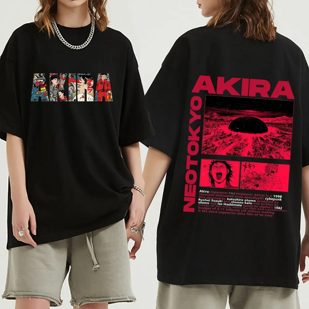 Japanese Anime Neo Tokyo Akira T Shirt Movie Science Fiction Manga Shotaro Kaneda Short Sleeve T Shirts 100% Cotton Unisex Top
Japanese Anime Neo Tokyo Akira T Shirt Movie Science Fiction Manga Shotaro Kaneda Short Sleeve T Shirts 100% Cotton Unisex Top