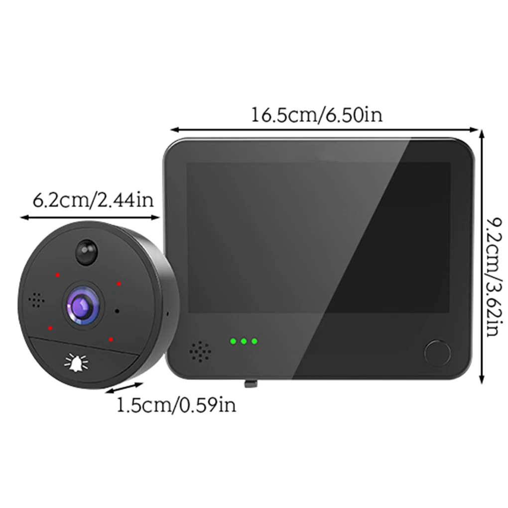 Tuya Video Doorbell WiFi Smart Door Ring 1080P Night View Camera Door Bell Home Wireless Doorbell
Tuya Video Doorbell WiFi Smart Door Ring 1080P Night View Camera Door Bell Home Wireless Doorbell