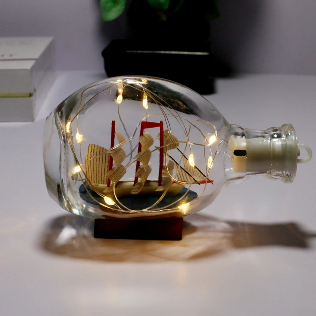 Sailboat Drifting Bottle Glass Ornament Ship In A Bottle With Light Drift Bottle Home Decoration Ornament Sailing Boat In Bottle
Sailboat Drifting Bottle Glass Ornament Ship In A Bottle With Light Drift Bottle Home Decoration Ornament Sailing Boat In Bottle
