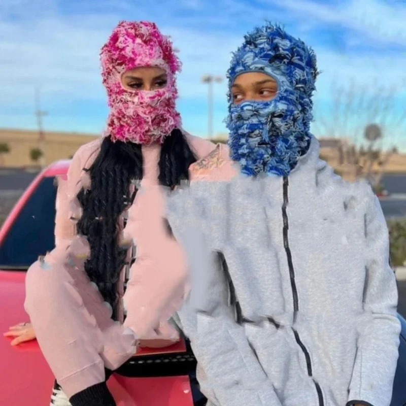 Fashion Ski Mask Creative Bumpy Knitted Fleece Mask Warm Stretchy Loose Fitting Outdoor Sports Camouflage Full Face Hood Mask
Fashion Ski Mask Creative Bumpy Knitted Fleece Mask Warm Stretchy Loose Fitting Outdoor Sports Camouflage Full Face Hood Mask