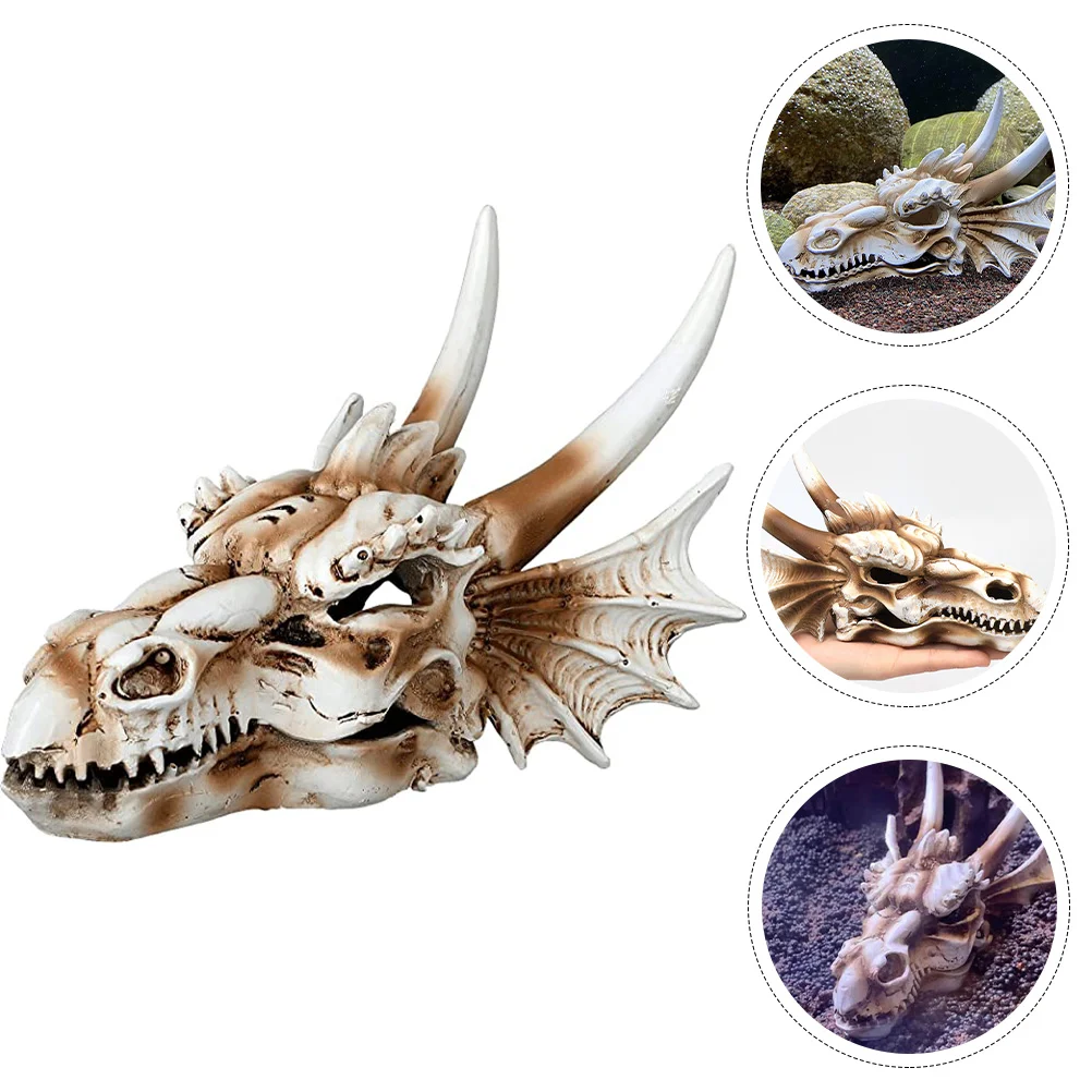Aquariumdinosaur Fishhideout Ornament Tank Dragon Model Decoration Shrimp Head Resin House Decor Habitat Cave Hiding Bone Mini
Aquariumdinosaur Fishhideout Ornament Tank Dragon Model Decoration Shrimp Head Resin House Decor Habitat Cave Hiding Bone Mini
