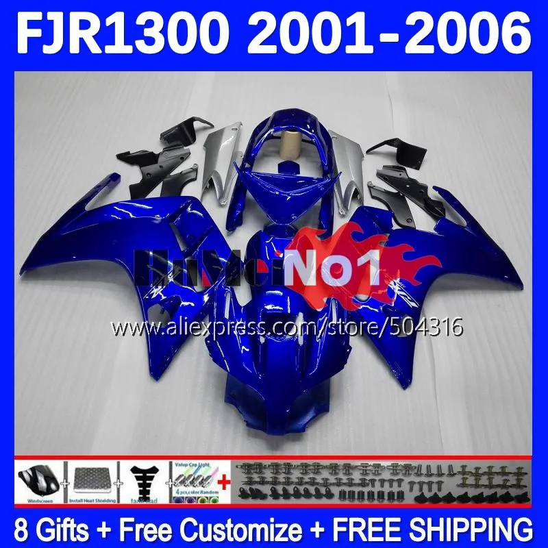 Body For YAMAHA FJR-1300 FJR1300 FJR1300A 01 02 03 05 06 158MC.2 FJR 1300 A C 2001 2002 2003 2004 2005 2006 Fairing blue glossy
Body For YAMAHA FJR-1300 FJR1300 FJR1300A 01 02 03 05 06 158MC.2 FJR 1300 A C 2001 2002 2003 2004 2005 2006 Fairing blue glossy
