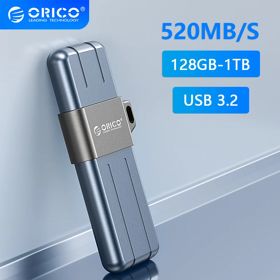 ORICO Portable Solid State Disk USB 3.2 Flash Drives Stick Pendrive 128GB 1TB On Key Mini Pen Driver 3.0 for Camera PC Laptop TV
ORICO Portable Solid State Disk USB 3.2 Flash Drives Stick Pendrive 128GB 1TB On Key Mini Pen Driver 3.0 for Camera PC Laptop TV