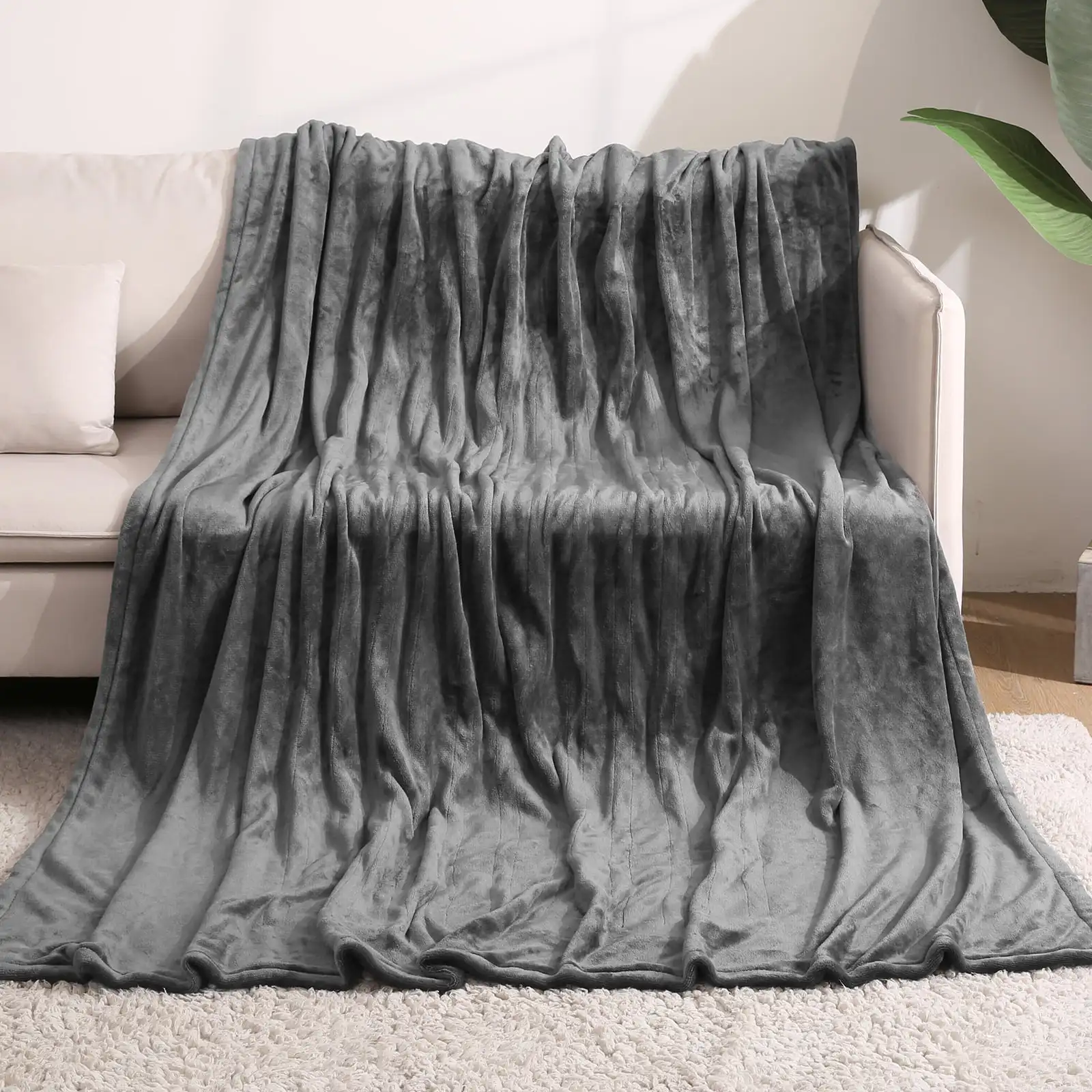 Electric Blanket Full Size 72''x 84'' Flannel Reversible Fast Heating with 4 Heating Levels, 10H Auto-off, Machine Washable for
Electric Blanket Full Size 72''x 84'' Flannel Reversible Fast Heating with 4 Heating Levels, 10H Auto-off, Machine Washable for