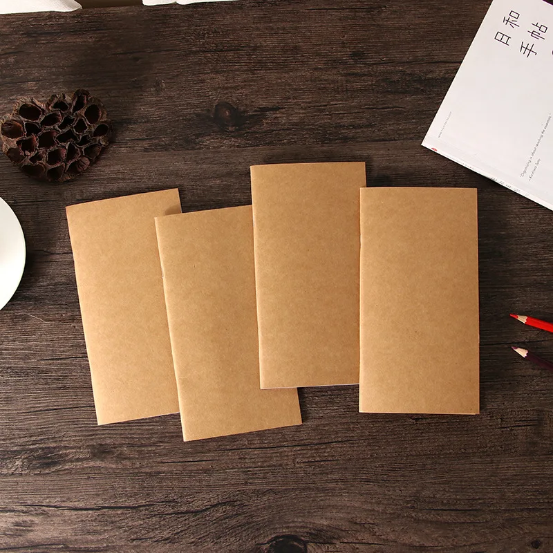 Travelers Notebook Diary Notepad Kraft Paper Planner Weekly Book School Supplies 
Travelers Notebook Diary Notepad Kraft Paper Planner Weekly Book School Supplies