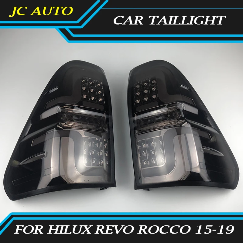 СВЕТОДИОДНЫЙ Автомобильный задний фонарь для Toyota Hilux Revo Rocco 2015-2019, дымчато-черный с разрывной лампой, хосветильник свет, поворосветильник за...
СВЕТОДИОДНЫЙ Автомобильный задний фонарь для Toyota Hilux Revo Rocco 2015-2019, дымчато-черный с разрывной лампой, хосветильник свет, поворосветильник за...