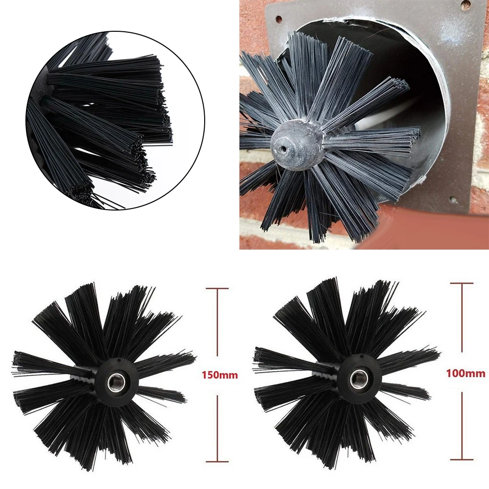 100/150mm Dryer Vent Chimney Cleaning Brush Lint Remover Bristle Head Nylon Suitable chimney cleaning kit Accessory
100/150mm Dryer Vent Chimney Cleaning Brush Lint Remover Bristle Head Nylon Suitable chimney cleaning kit Accessory