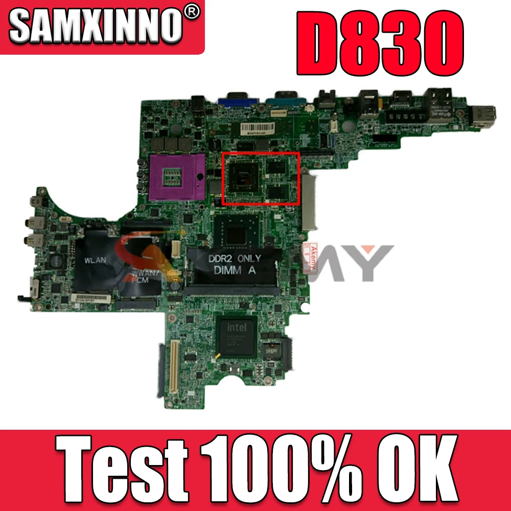 Free shipping For Latitude D830 Laptop Motherboard CN-0U377J 0U377J U377J DAJM7BMB8F0 PM965 S478 DDR2 working well
Free shipping For Latitude D830 Laptop Motherboard CN-0U377J 0U377J U377J DAJM7BMB8F0 PM965 S478 DDR2 working well
