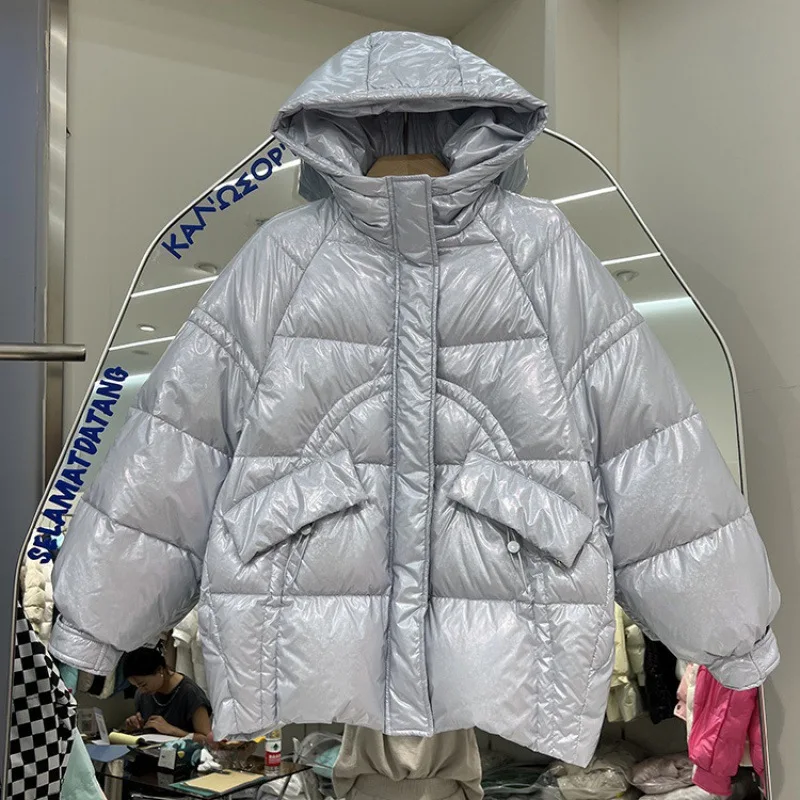 Новинка, пуховик, женская короткая зимняя модная однотонная приталенная куртка с капюшоном и длинным рукавом, без стирки, 2022
Новинка, пуховик, женская короткая зимняя модная однотонная приталенная куртка с капюшоном и длинным рукавом, без стирки, 2022