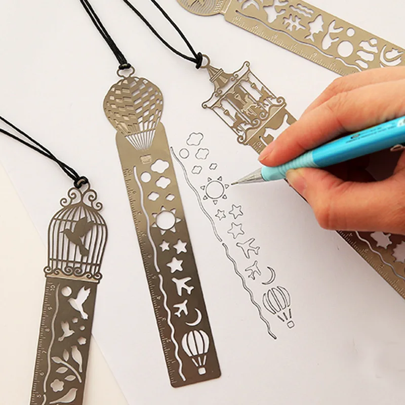 Металлическая закладка линейка простая полая многофункциональная геометрическая математика измерительная линейка чертежный компас канц...
Металлическая закладка линейка простая полая многофункциональная геометрическая математика измерительная линейка чертежный компас канц...