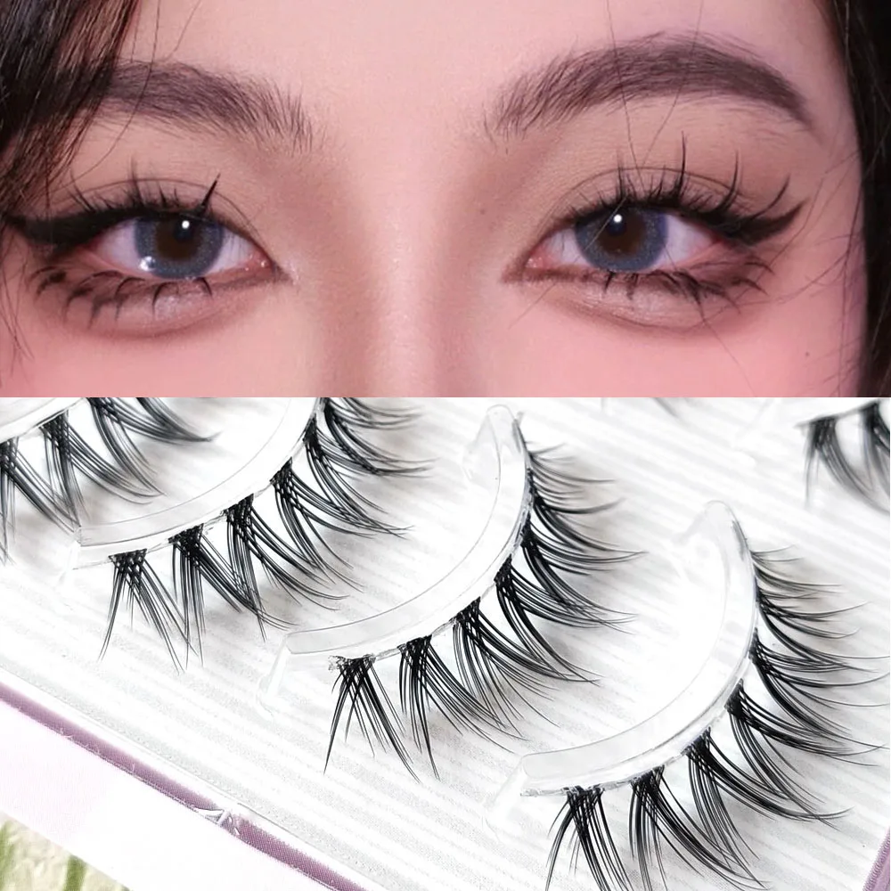 5 Pairs Mink Eyelashes Invisible Band 3D Mink Thick Long V Shape Natural Reusable False Eyelashes Eyelash Extension Makeup Tools
5 Pairs Mink Eyelashes Invisible Band 3D Mink Thick Long V Shape Natural Reusable False Eyelashes Eyelash Extension Makeup Tools