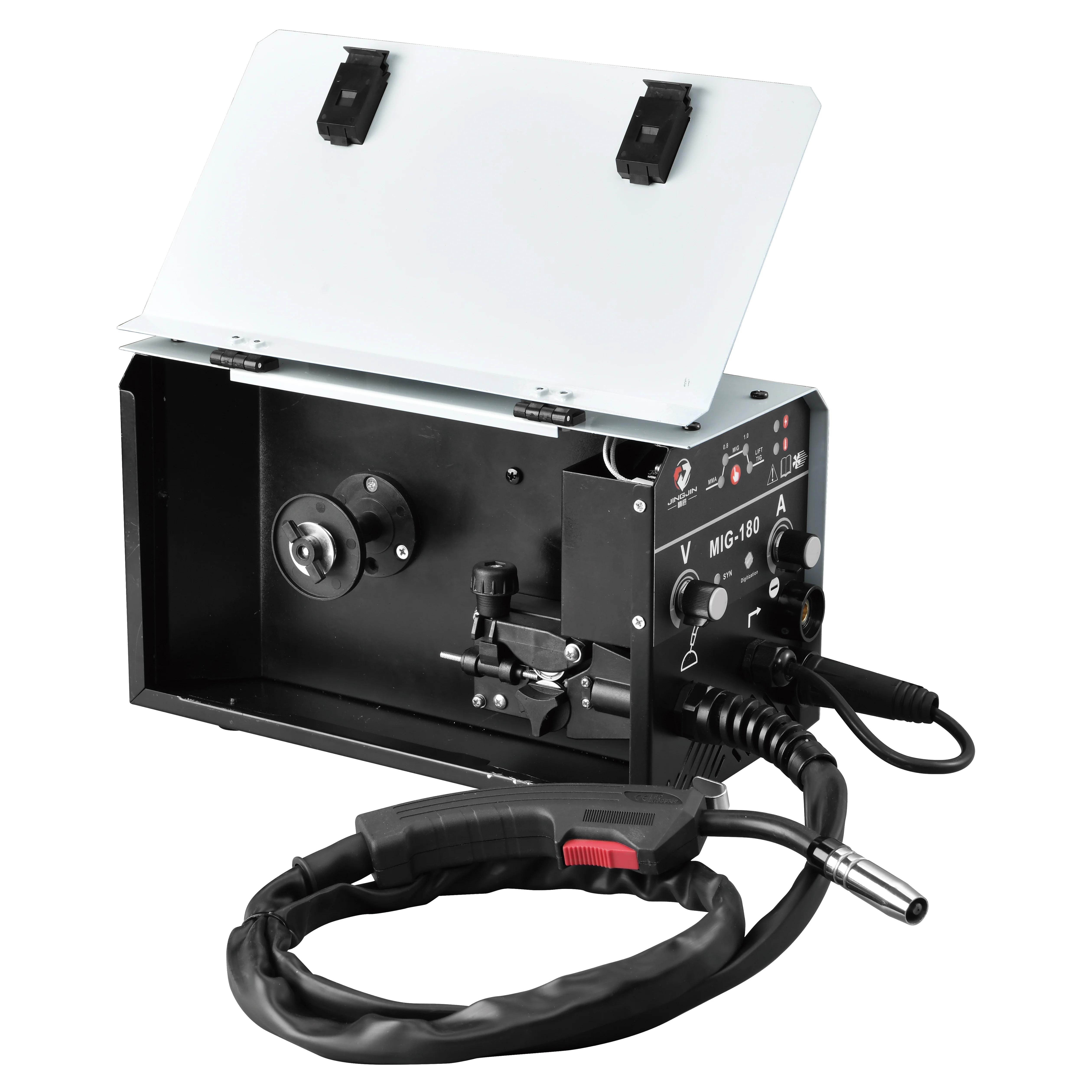 2023 Multi function convenient 110v 220v welder MIG/MMA/TIG mini mig welding machine gasless mig welder
2023 Multi function convenient 110v 220v welder MIG/MMA/TIG mini mig welding machine gasless mig welder