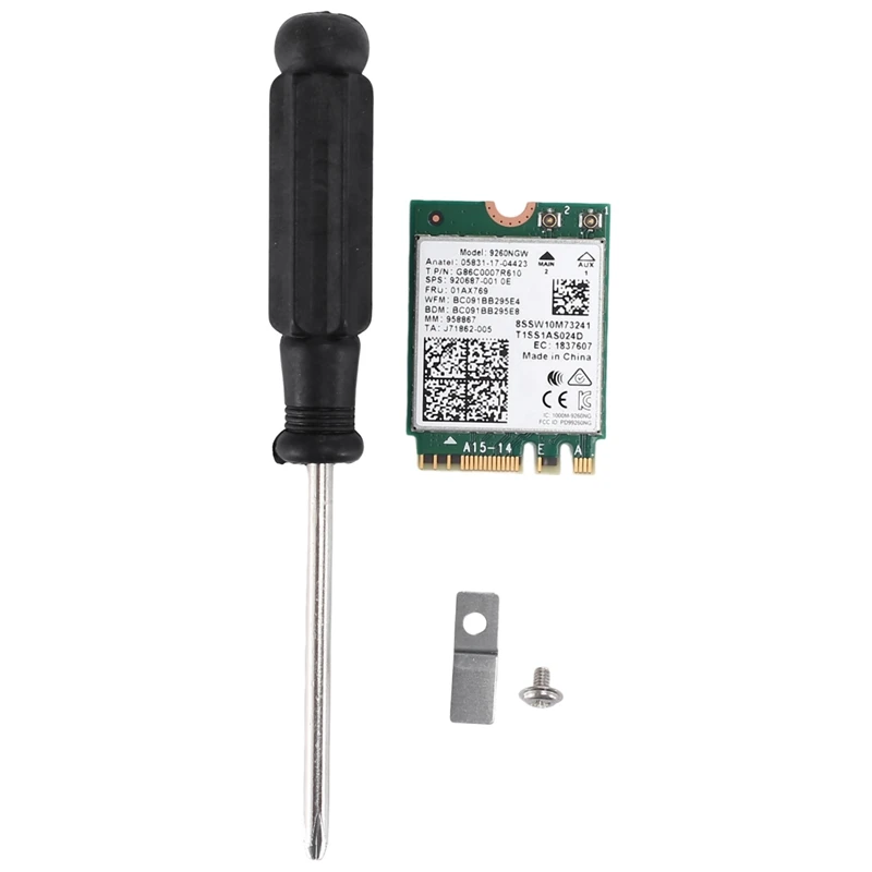 HOT-PCIE Wifi адаптер 9260 беспроводная сетевая карта 2,4G/5Ghz Mini PCI Express Bluetooth5.0 M.2 интерфейс Wifi адаптер для ПК
HOT-PCIE Wifi адаптер 9260 беспроводная сетевая карта 2,4G/5Ghz Mini PCI Express Bluetooth5.0 M.2 интерфейс Wifi адаптер для ПК