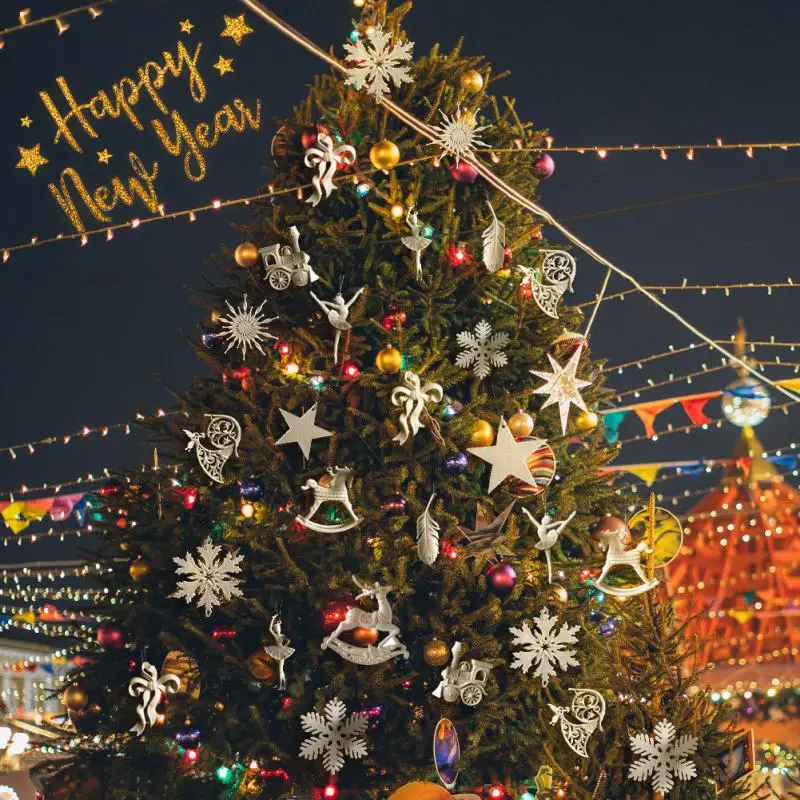 Fine Workmanship Xmas Tree Pendant Ornament Christmas Hanging Pendant Multiple Uses Christmas Decorations Gift Decoration 
Fine Workmanship Xmas Tree Pendant Ornament Christmas Hanging Pendant Multiple Uses Christmas Decorations Gift Decoration