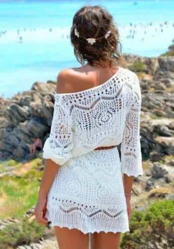 Women Ladies Lace Crochet Casual Dress Summer Clothes Cover Up Swimwear Bathing Suit Summer Swimwear
Women Ladies Lace Crochet Casual Dress Summer Clothes Cover Up Swimwear Bathing Suit Summer Swimwear