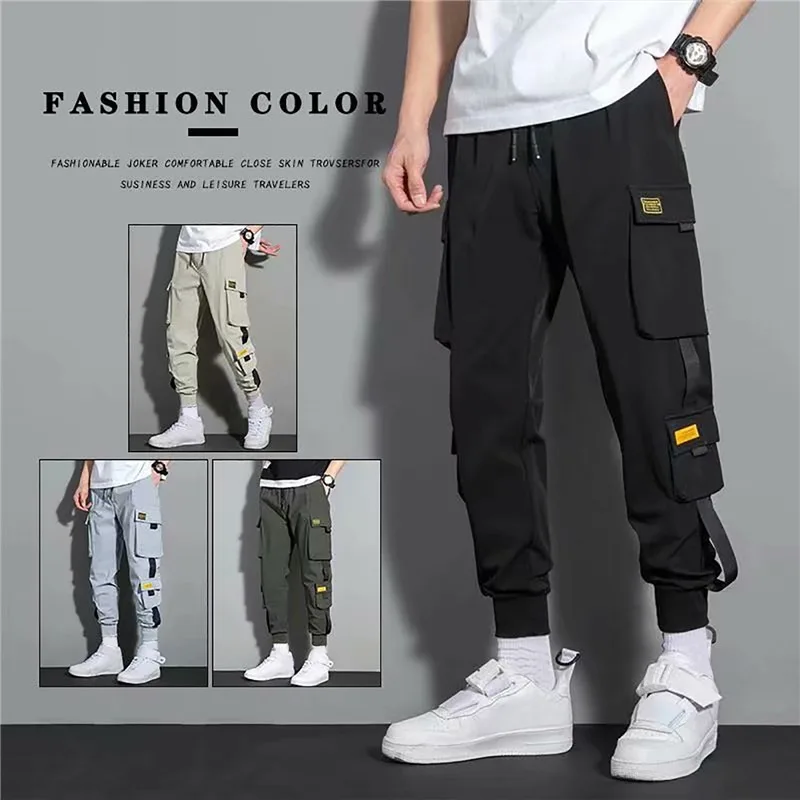 Men'S Cargo Techwear Sweatpants Streetwear Trousers For Men Jogging Oversize Sports Pants Clothing Joggers Spring Summer Thin
Men'S Cargo Techwear Sweatpants Streetwear Trousers For Men Jogging Oversize Sports Pants Clothing Joggers Spring Summer Thin