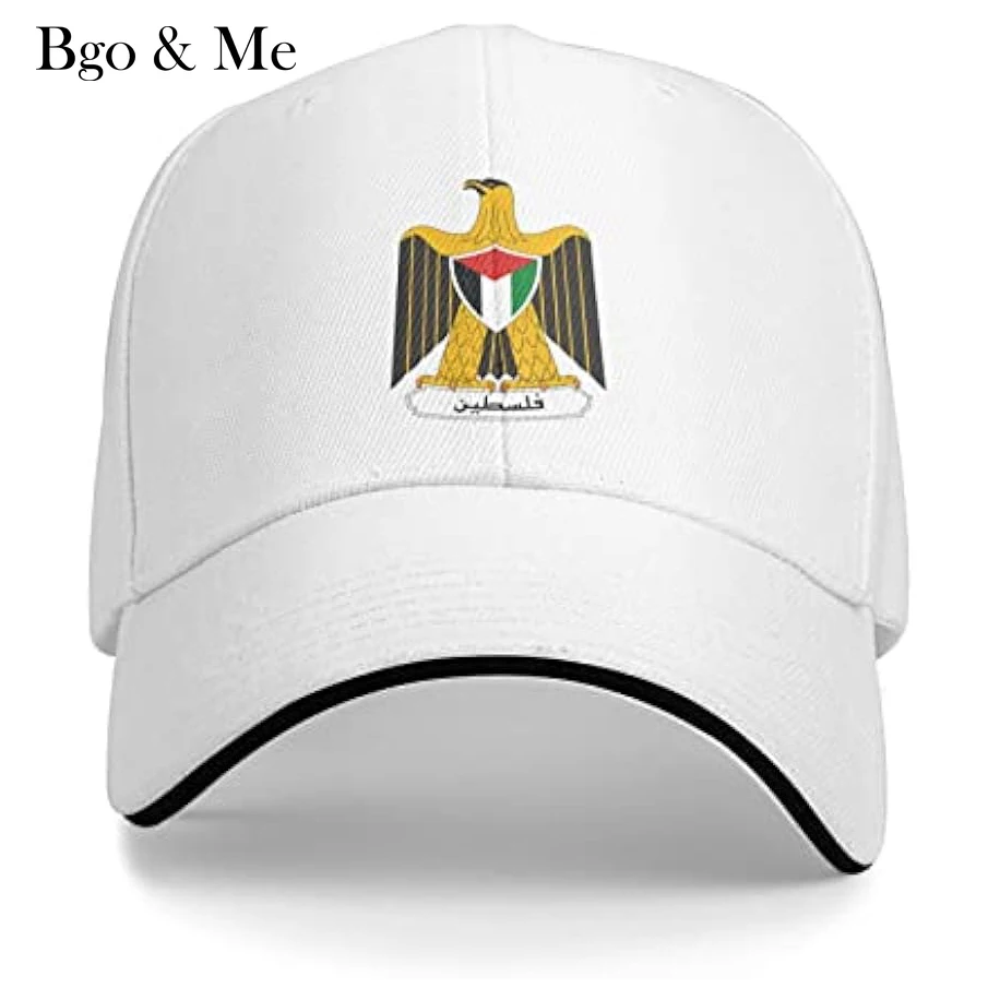 

National Emblem of Palestine Unisex Baseball Cap Fits Men Women Adjustable Dad Hat Sandwich Bill Cap
