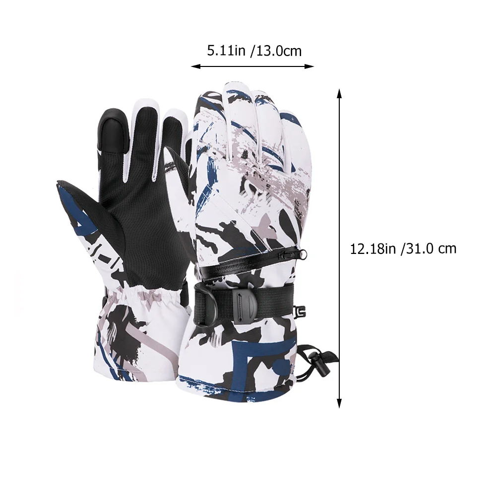 

Лыжные перчатки, теплые зимние, для верховой езды, для активного отдыха, для сенсорных экранов, для катания на лыжах, ветрозащитные, для велоспорта