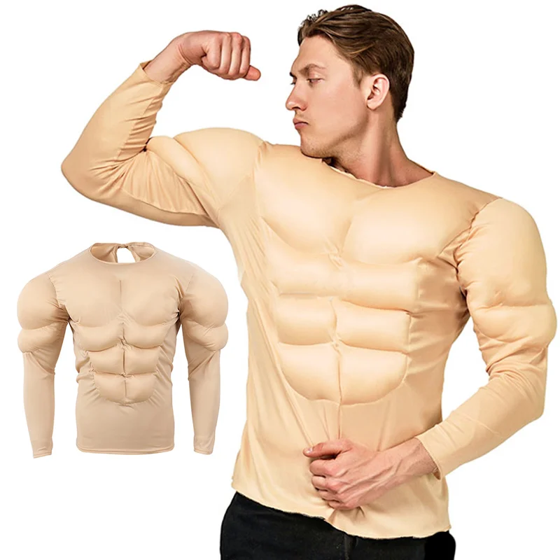 Corset Party Men Suits Shirt Strong Cosplay Fake Costumes For Vest Chest Tops Muscle Abdomen Set Pads Abs Halloween Sponge Body
Corset Party Men Suits Shirt Strong Cosplay Fake Costumes For Vest Chest Tops Muscle Abdomen Set Pads Abs Halloween Sponge Body