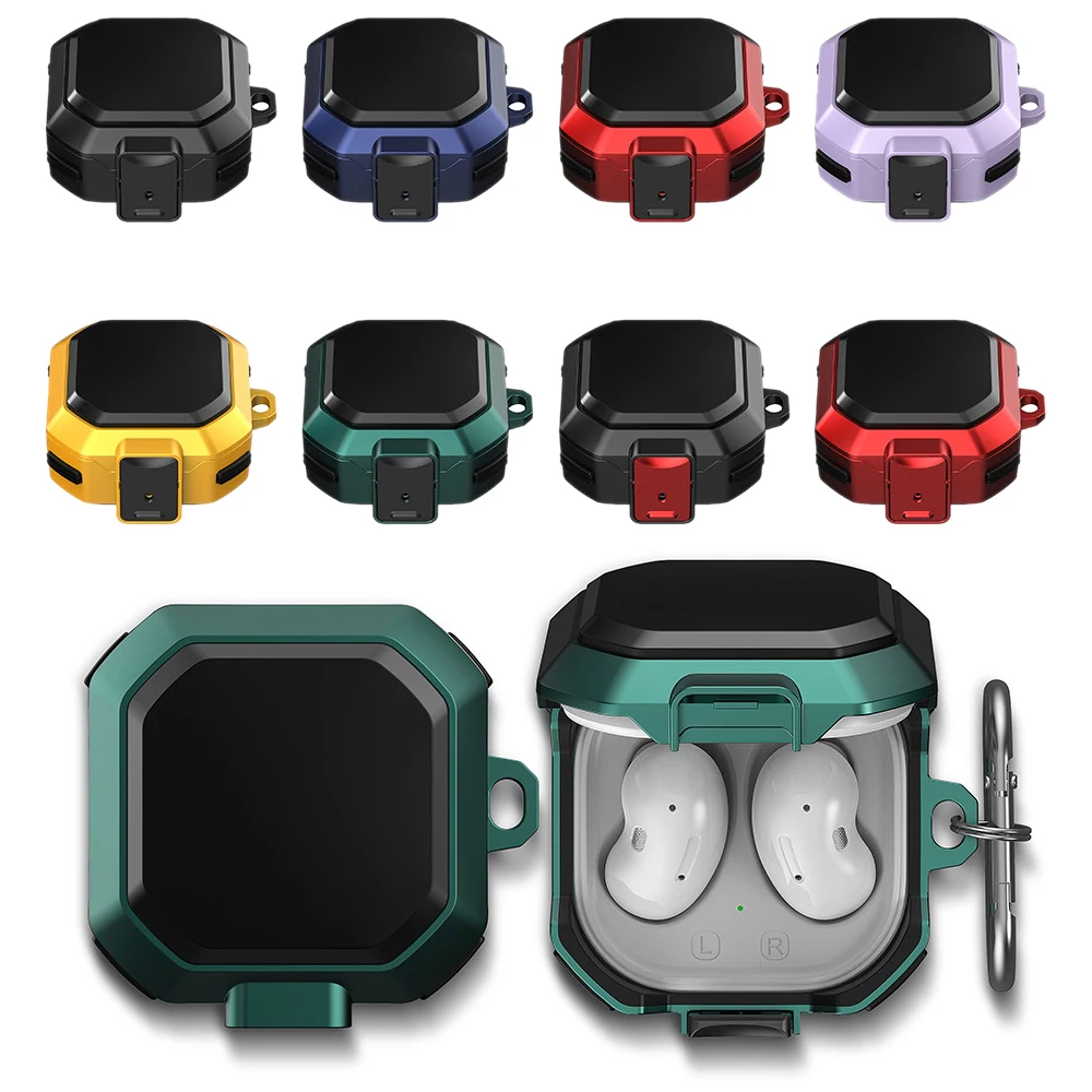 Heavy Rugged Secure Lock Earphone Case Cover For Galaxy Buds Pro Buds 2 Buds Live Shockproof Shell
Heavy Rugged Secure Lock Earphone Case Cover For Galaxy Buds Pro Buds 2 Buds Live Shockproof Shell