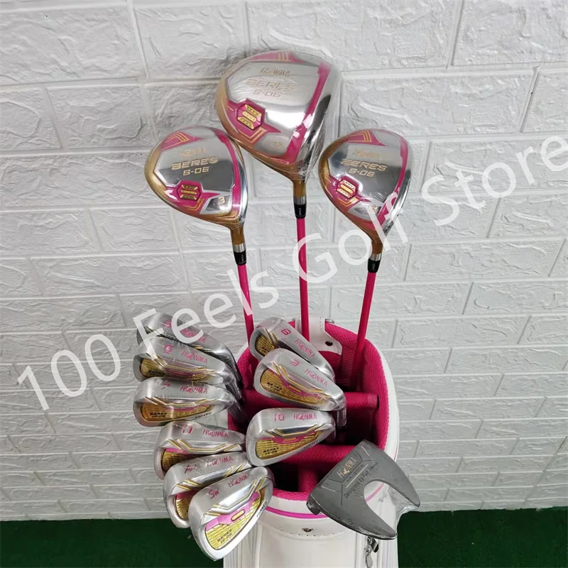 Brand New Golf Club HONMA Golf Club Set HONMA BERES S 06 4 Star Ladies Set with Ball Bag
Brand New Golf Club HONMA Golf Club Set HONMA BERES S 06 4 Star Ladies Set with Ball Bag
