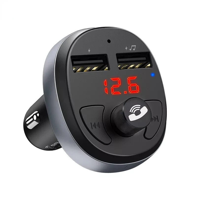 Charger Mobile Phone Handsfree FM Transmitter Bluetooth Car Kit LCD MP3 Player Dual USB Car Phone Charger
Charger Mobile Phone Handsfree FM Transmitter Bluetooth Car Kit LCD MP3 Player Dual USB Car Phone Charger