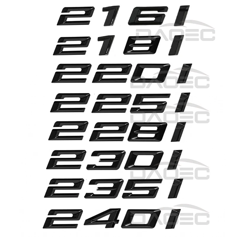 Автомобильные буквы для багажника логотип значок эмблема наклейка для BMW 2 серии 216i 218i 220i 225i 228i 230i 235i 240i F22 F23 F44 F45 F46 G42
Автомобильные буквы для багажника логотип значок эмблема наклейка для BMW 2 серии 216i 218i 220i 225i 228i 230i 235i 240i F22 F23 F44 F45 F46 G42