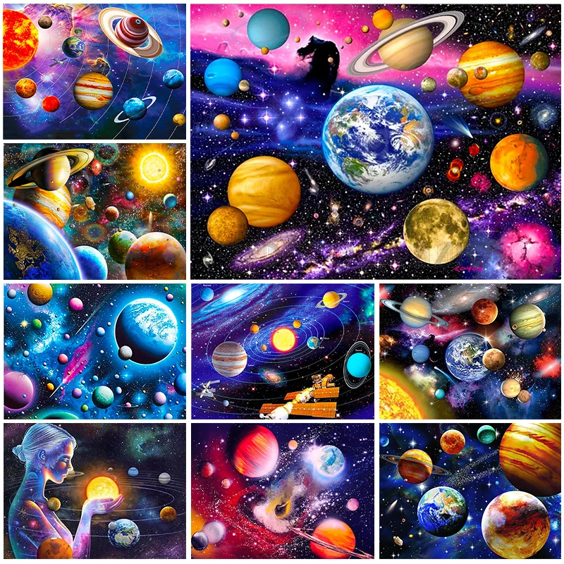 Landscape 5D Diamond Painting Universe Space Planet Full Drill Mosaic Diamond Embroidery Kit DIY Rhinestone Home Art Decoration
Landscape 5D Diamond Painting Universe Space Planet Full Drill Mosaic Diamond Embroidery Kit DIY Rhinestone Home Art Decoration