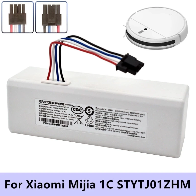 Аккумулятор для робота-пылесоса Xiaomi Mijia 1C STYTJ01ZHM, аксессуары, оригинальные детали
Аккумулятор для робота-пылесоса Xiaomi Mijia 1C STYTJ01ZHM, аксессуары, оригинальные детали