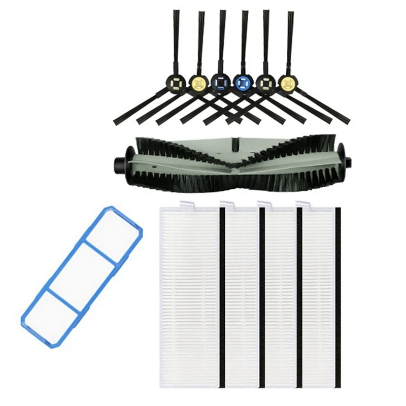 Запчасти для робота-пылесоса Silvercrest SSR1 SSRA1, фильтр НЕРА с основной боковой щеткой, подходит для Ilife A7/A9S/X785/X750/X800, аксессуары
Запчасти для робота-пылесоса Silvercrest SSR1 SSRA1, фильтр НЕРА с основной боковой щеткой, подходит для Ilife A7/A9S/X785/X750/X800, аксессуары