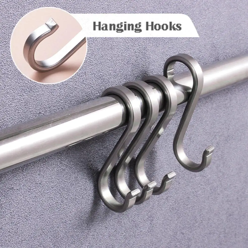 Organizer Kitchen Utensils Multifunction Heavy Duty Stainless Steel Clasp Rack Suspension Hooks Hanger Hanging Hook Holders
Organizer Kitchen Utensils Multifunction Heavy Duty Stainless Steel Clasp Rack Suspension Hooks Hanger Hanging Hook Holders
