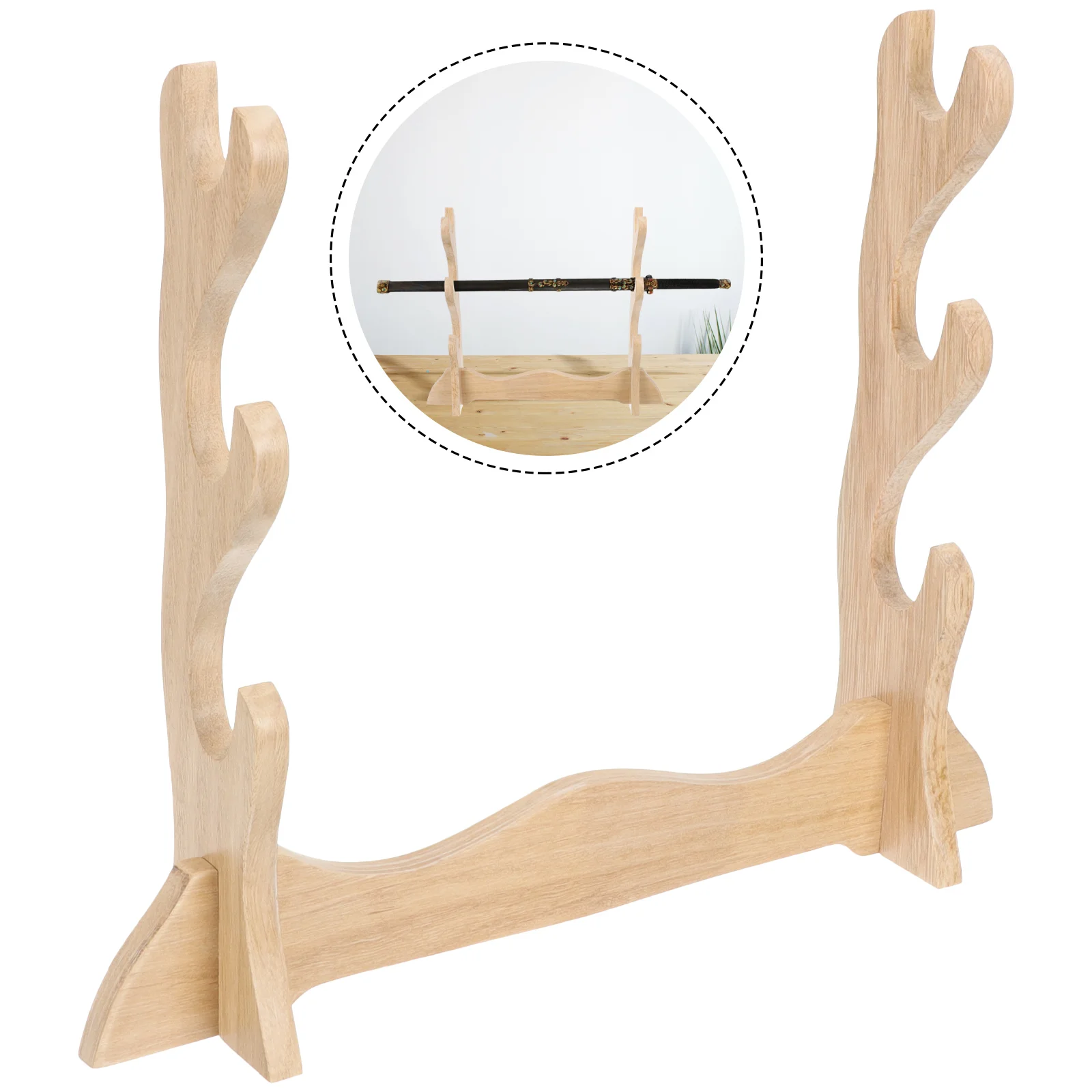 Katana Display Rack Woodsy Decor Katana Model Stand Home Decor Toy Storage Shelf Sword Katana Stand Katana Wakizashi Tanto Stand
Katana Display Rack Woodsy Decor Katana Model Stand Home Decor Toy Storage Shelf Sword Katana Stand Katana Wakizashi Tanto Stand