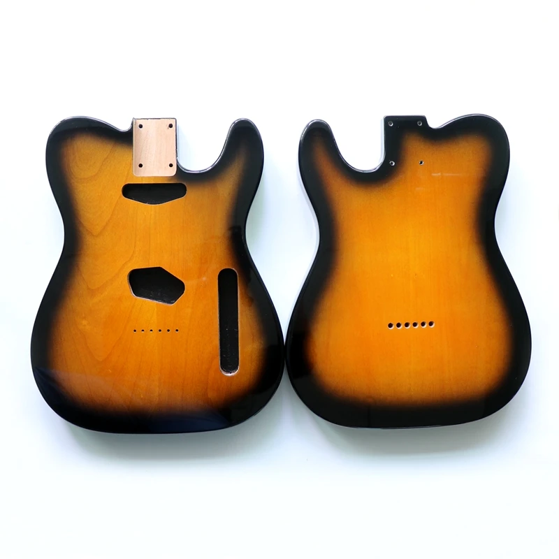 2 шт., корпус гитары Alder wood TL цвета табака, Sunburst, глянцевая отделка с завода по производству гитарных деталей
2 шт., корпус гитары Alder wood TL цвета табака, Sunburst, глянцевая отделка с завода по производству гитарных деталей