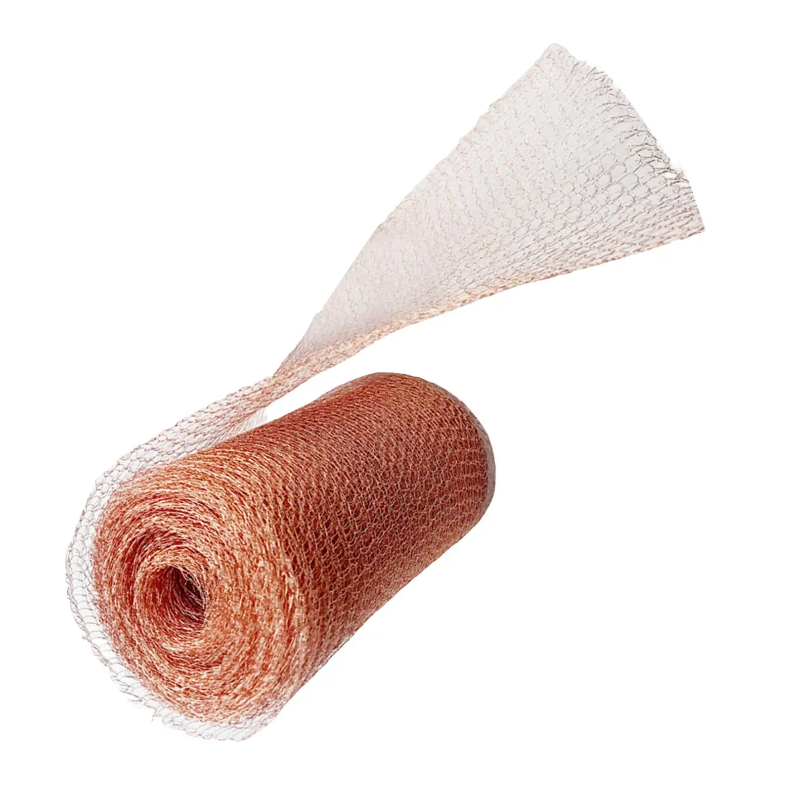 

Copper Wire Mesh Gap Copper Fill Fabric Easy to Use Professional Rust Resistant Woven Mesh Screen for Distillation Garden Home