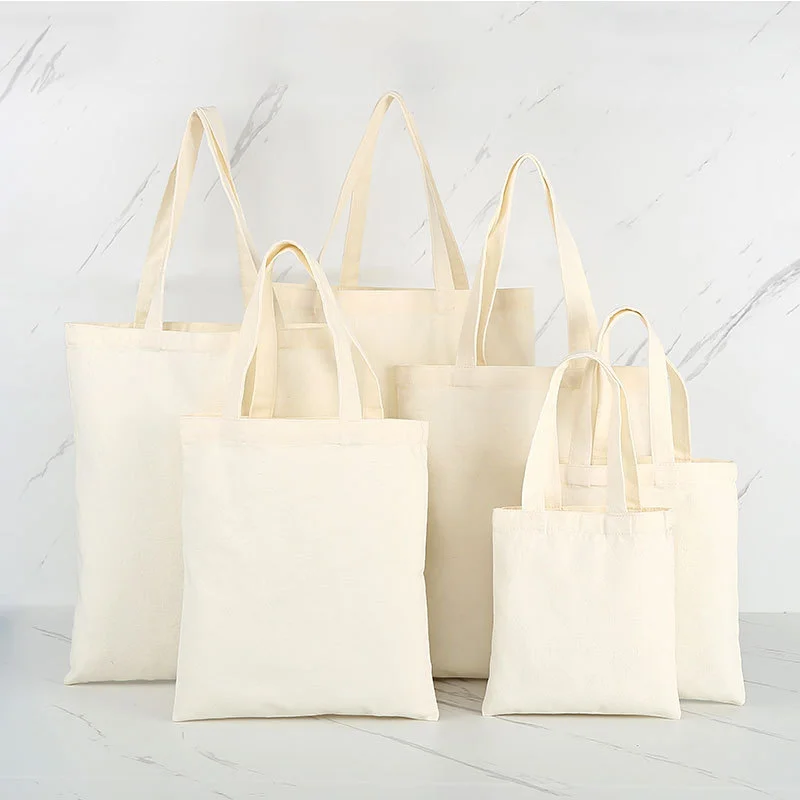Reusable Large Capacity Canvas Shopping Bags Folding Eco-friendly Cotton Tote Bags DIY Shoulder Bag Grocery Handbag Beige White
Reusable Large Capacity Canvas Shopping Bags Folding Eco-friendly Cotton Tote Bags DIY Shoulder Bag Grocery Handbag Beige White