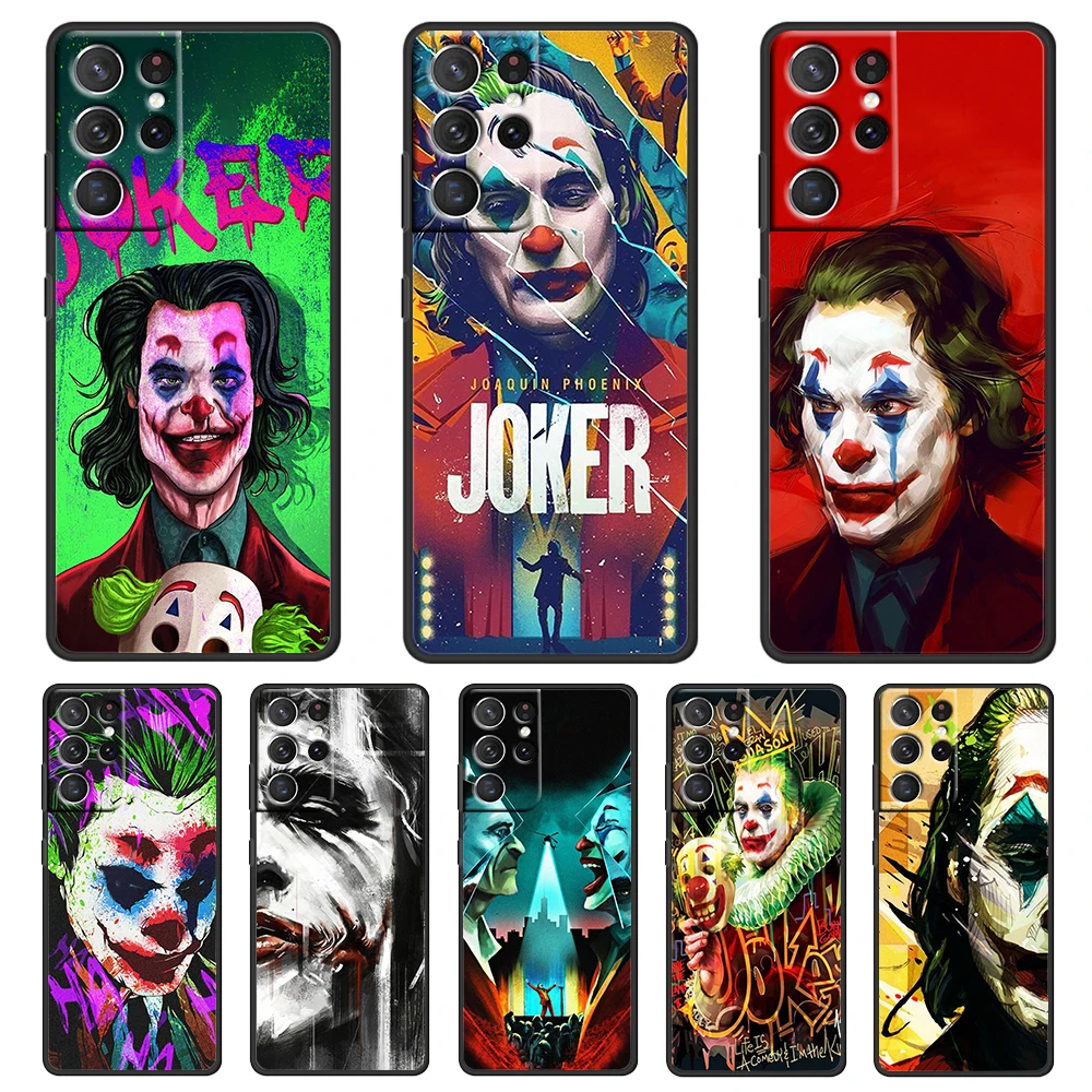 DC Jokers Cool Art Case For Samsung Galaxy S22 S21 S20 FE Ultra Plus S10 S9 S8 5G Black Soft Phone Cover Coque Core Capa Shell
DC Jokers Cool Art Case For Samsung Galaxy S22 S21 S20 FE Ultra Plus S10 S9 S8 5G Black Soft Phone Cover Coque Core Capa Shell