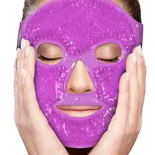 Ice Gel Eye Face Mask Hot Cold Therapy Sleep Mask for Migraines,Headache,Sinus Pain,Puffy Eyes,Dark Circles,Skin Care Tool
