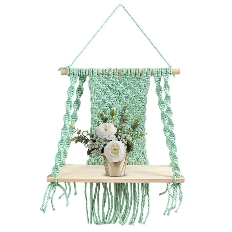 2021 New Hand-Woven Macrame Tapestries Rack Wooden Shelves For Wall Bohemian Decorative Shelves Wall Hanging Shelves Ornament
2021 New Hand-Woven Macrame Tapestries Rack Wooden Shelves For Wall Bohemian Decorative Shelves Wall Hanging Shelves Ornament