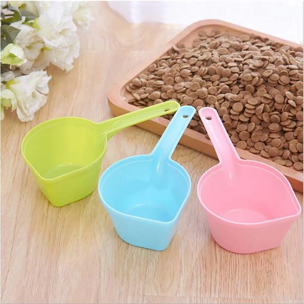 1Pc Colorful Sturdy Plastic Feeding Spoon Thickening Dog Food Shovel Pet Food Cup With Hole Design Dog Feeders
1Pc Colorful Sturdy Plastic Feeding Spoon Thickening Dog Food Shovel Pet Food Cup With Hole Design Dog Feeders