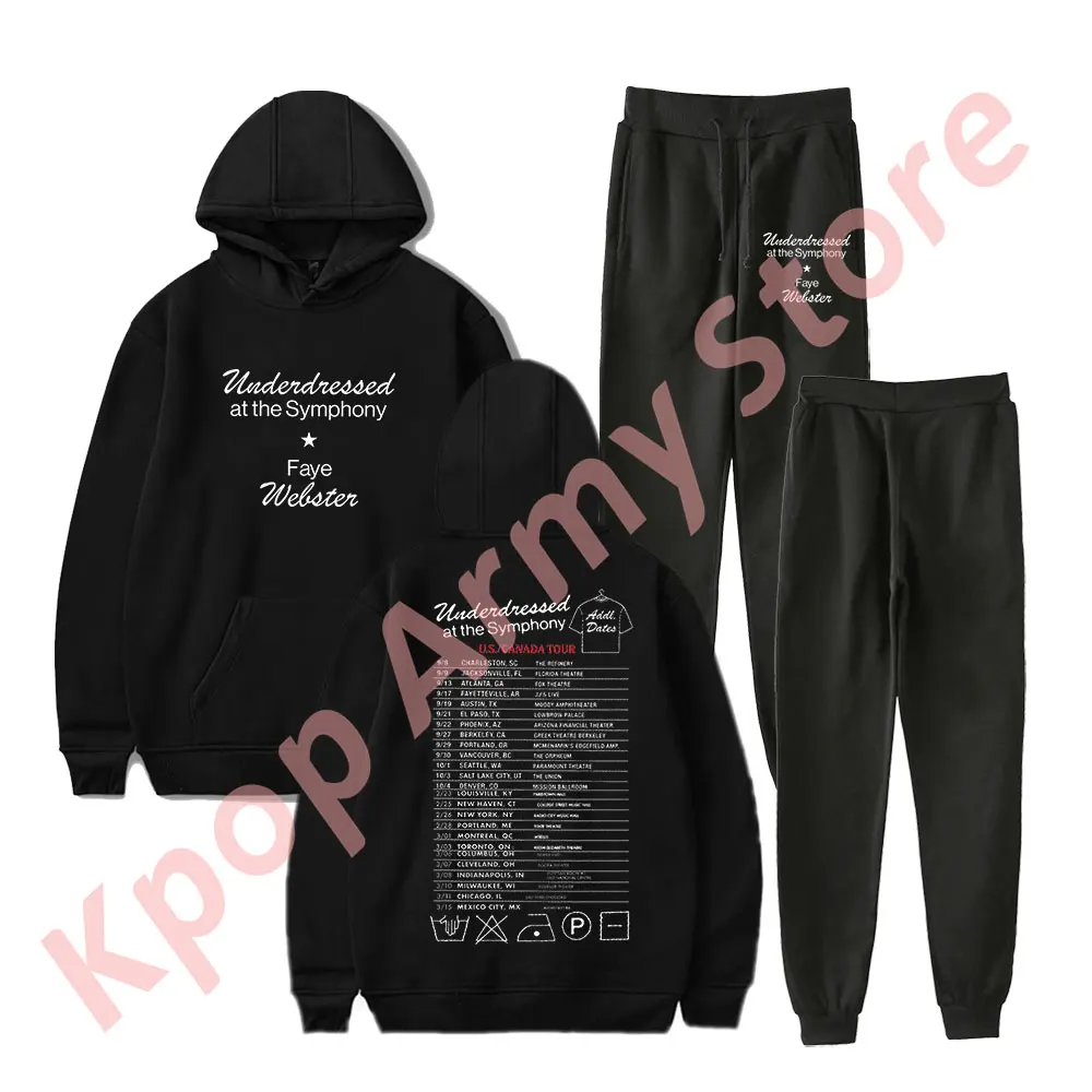Faye Webster Tour Merch толстовки с капюшоном для бега комплект брюк косплея женские и