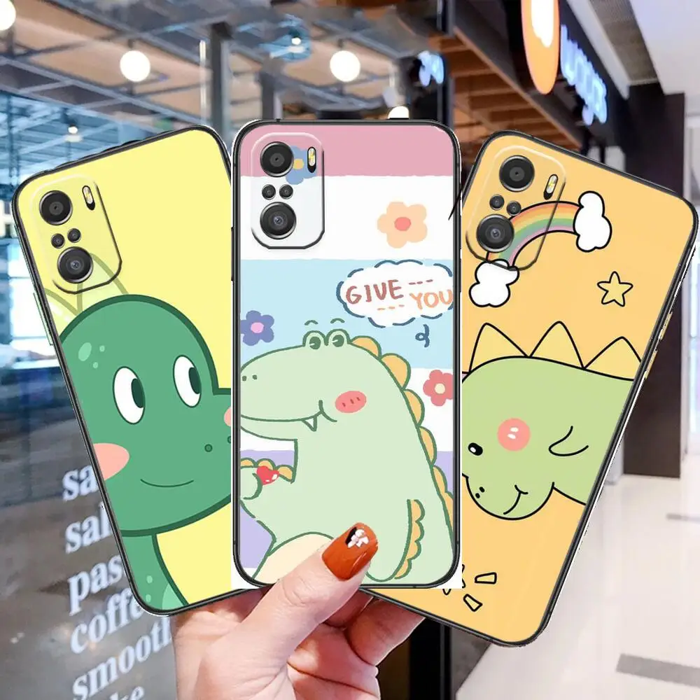 HD-Cute cartoon little dinosaur Phone Case For xiaomi redmi 11 Lite pro Ultra 10 9 8 MIX 4 FOLD 10T Black Cover Silicone Back Pr
HD-Cute cartoon little dinosaur Phone Case For xiaomi redmi 11 Lite pro Ultra 10 9 8 MIX 4 FOLD 10T Black Cover Silicone Back Pr