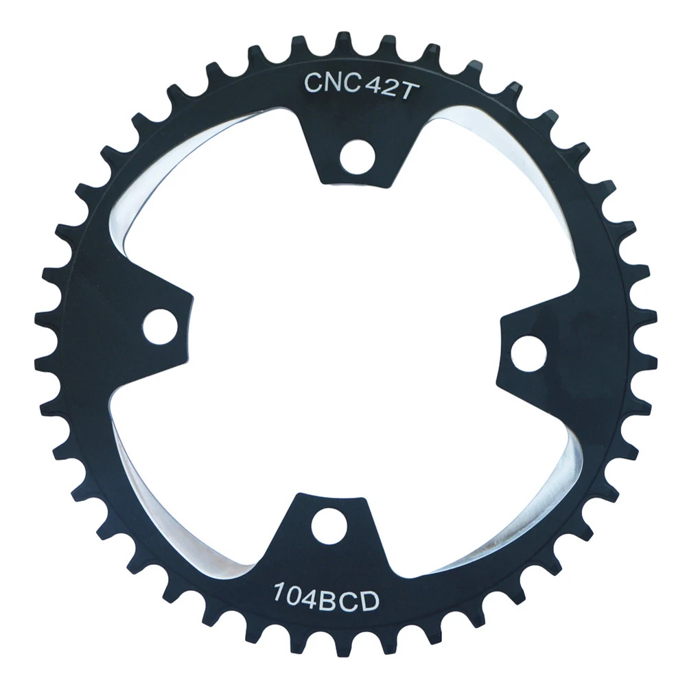104bcd 40/42T MTB Bike Road Bike Chainring Narrow Wide Round Chain Ring Single Speed CNC Engraving Milling Anodic Oxidation
104bcd 40/42T MTB Bike Road Bike Chainring Narrow Wide Round Chain Ring Single Speed CNC Engraving Milling Anodic Oxidation