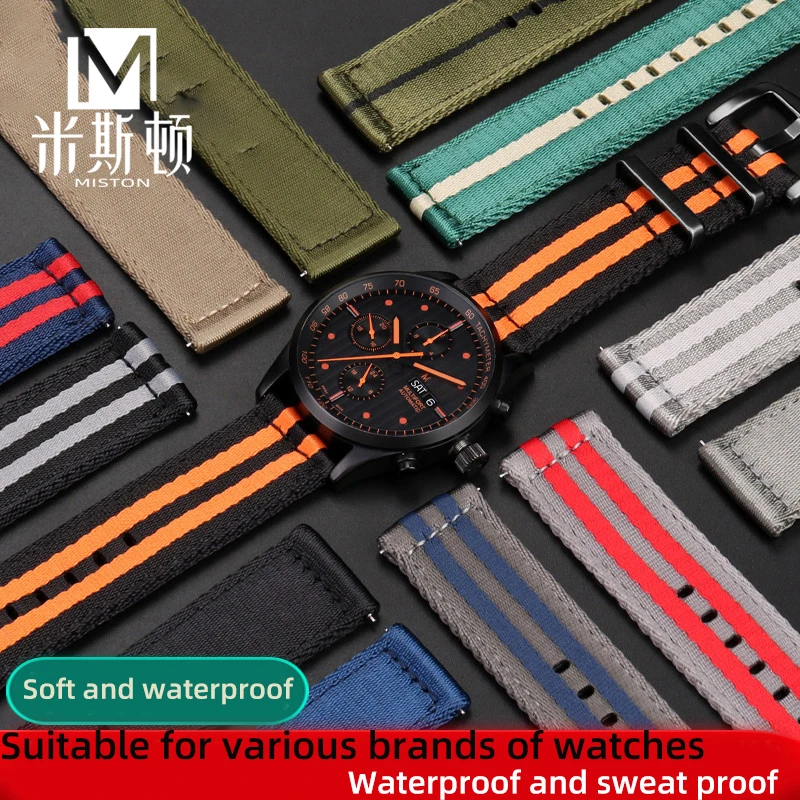 Скользящий нейлоновый ремешок для MIDO Multiport Citizen, серия фотокинетической энергии, водонепроницаемый нейлоновый ремешок, ремешок для браслета Huawei GT2, 22 мм 
Скользящий нейлоновый ремешок для MIDO Multiport Citizen, серия фотокинетической энергии, водонепроницаемый нейлоновый ремешок, ремешок для браслета Huawei GT2, 22 мм