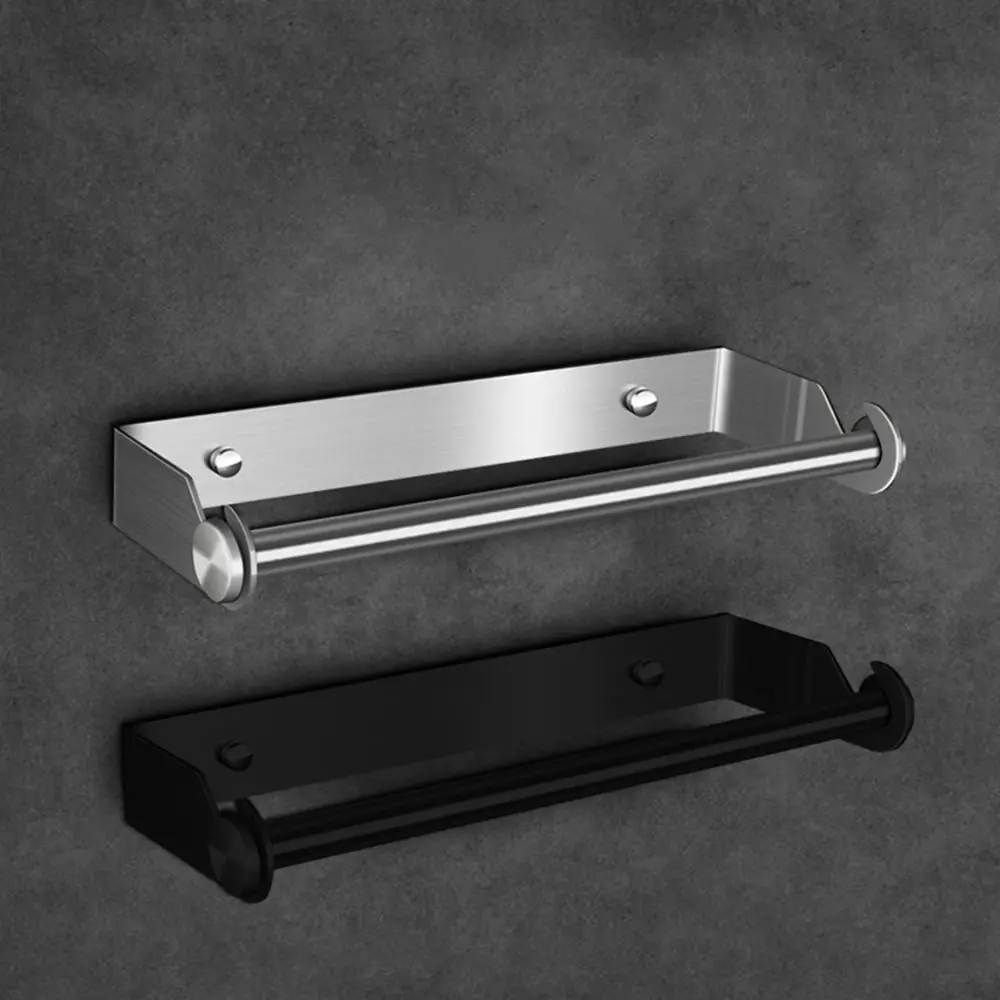 Stainless Steel Paper Towel Holder Heavy Duty Punch-Free Paper Roll Hanger Wall Mounted Hanging Roll Paper Stand Kitchen
Stainless Steel Paper Towel Holder Heavy Duty Punch-Free Paper Roll Hanger Wall Mounted Hanging Roll Paper Stand Kitchen