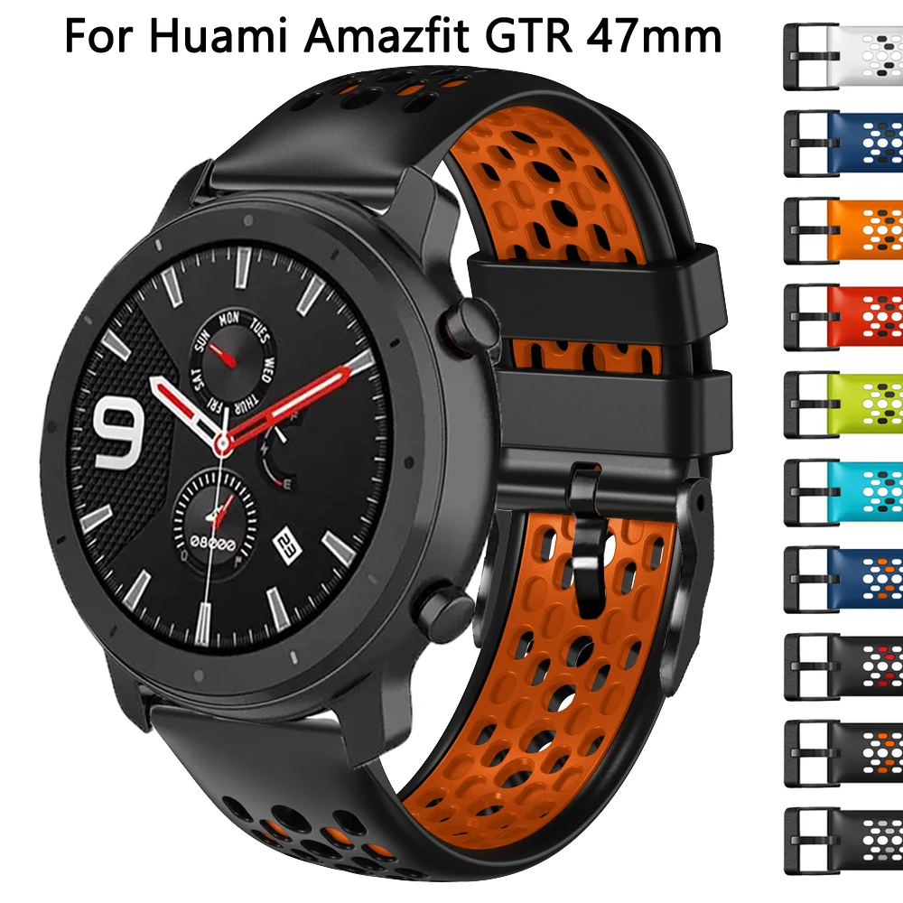 Браслет силиконовый для Xiaomi Huami Amazfit GTR, ремешок для смарт-часов Amazfit GTR 3 pro 2 2e, 22 мм, 47 мм
Браслет силиконовый для Xiaomi Huami Amazfit GTR, ремешок для смарт-часов Amazfit GTR 3 pro 2 2e, 22 мм, 47 мм