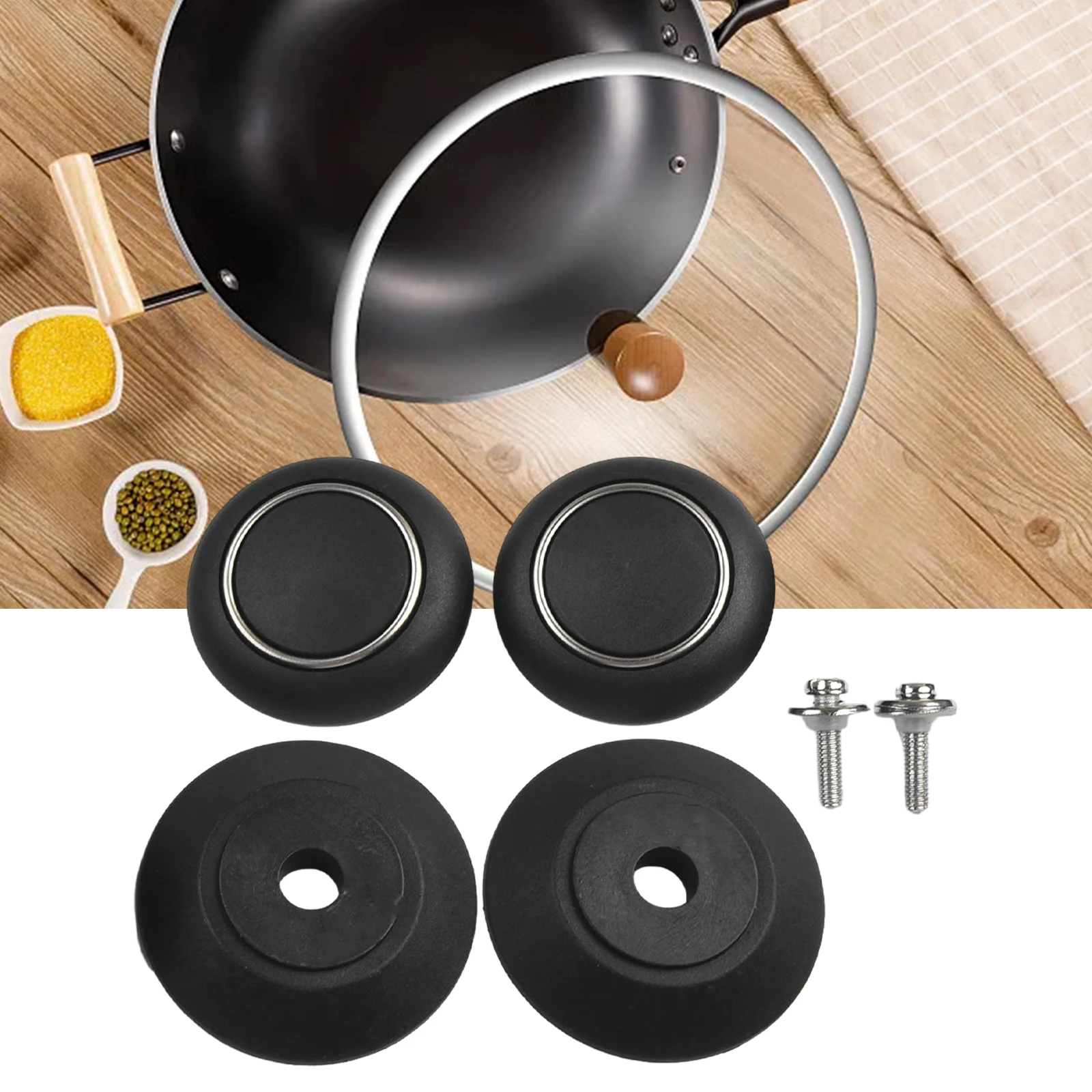 Gadgets Oven Knob 2pcs Dishwasher Safe Handle Heat-resistant Pot Pan Lid Cover Replacement Kits Stainless Steel
Gadgets Oven Knob 2pcs Dishwasher Safe Handle Heat-resistant Pot Pan Lid Cover Replacement Kits Stainless Steel
