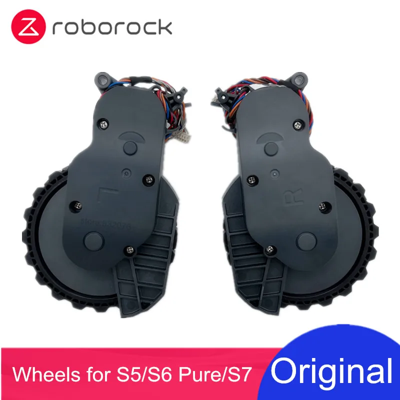 

Branded New Original Roborock Walking Wheels Left Right Side for S5 Max S6 Pure S7 Robot Vacuum Cleaner Accessory Parts Optional