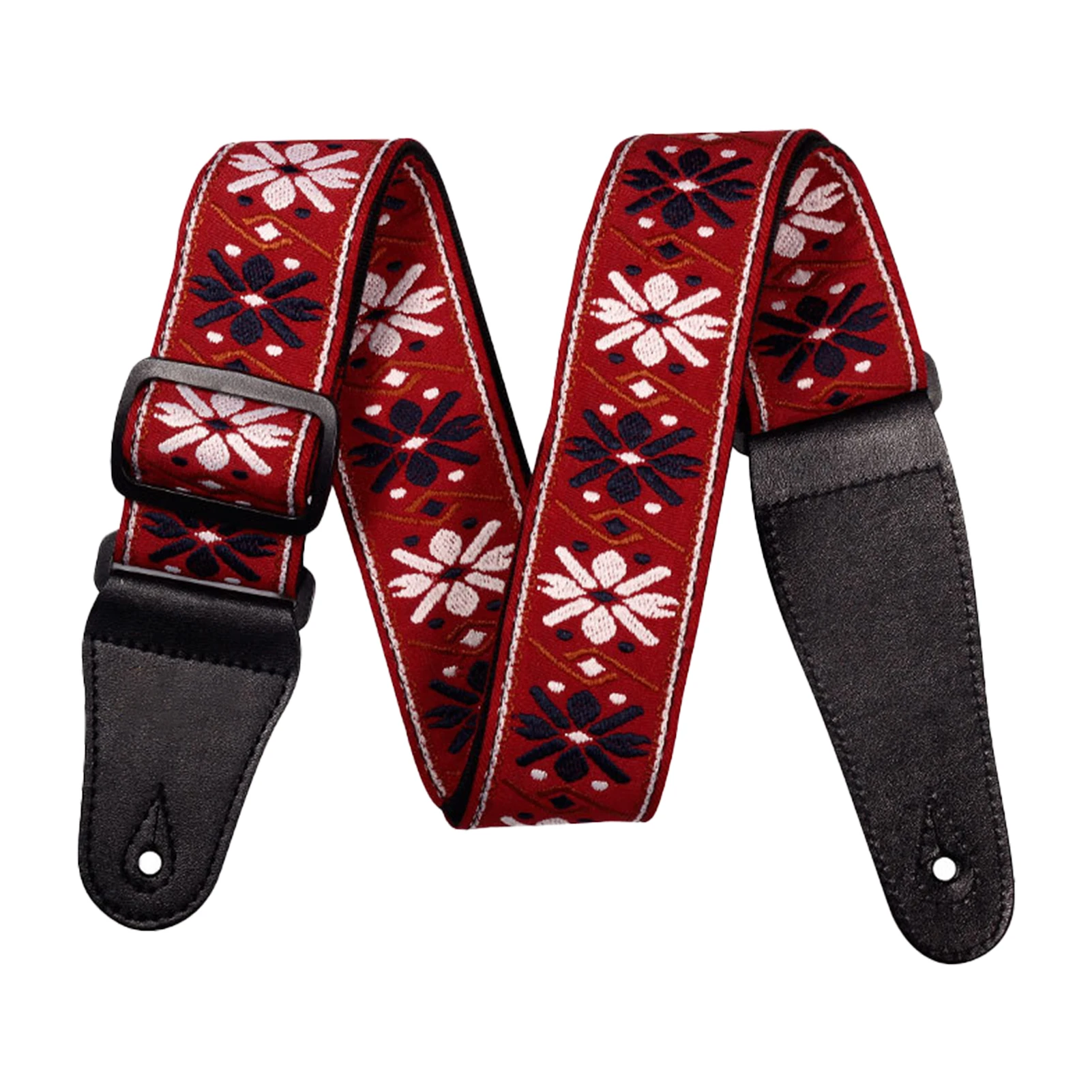 Embroidered Pattern Guitar Strap Adjustable Length Gift Soft Shoulder Bass Belt Fashion Instrument Accessories Widened Portable
Embroidered Pattern Guitar Strap Adjustable Length Gift Soft Shoulder Bass Belt Fashion Instrument Accessories Widened Portable