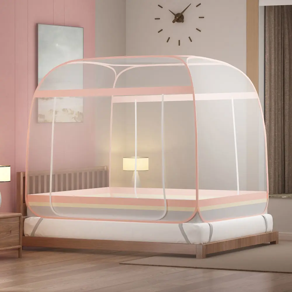 Square Top Large Space Yurt Mosquito Net Home Bedroom Decoration Mosquito Net Summer Breathable Outdoor Portable Mosquito Net
Square Top Large Space Yurt Mosquito Net Home Bedroom Decoration Mosquito Net Summer Breathable Outdoor Portable Mosquito Net
